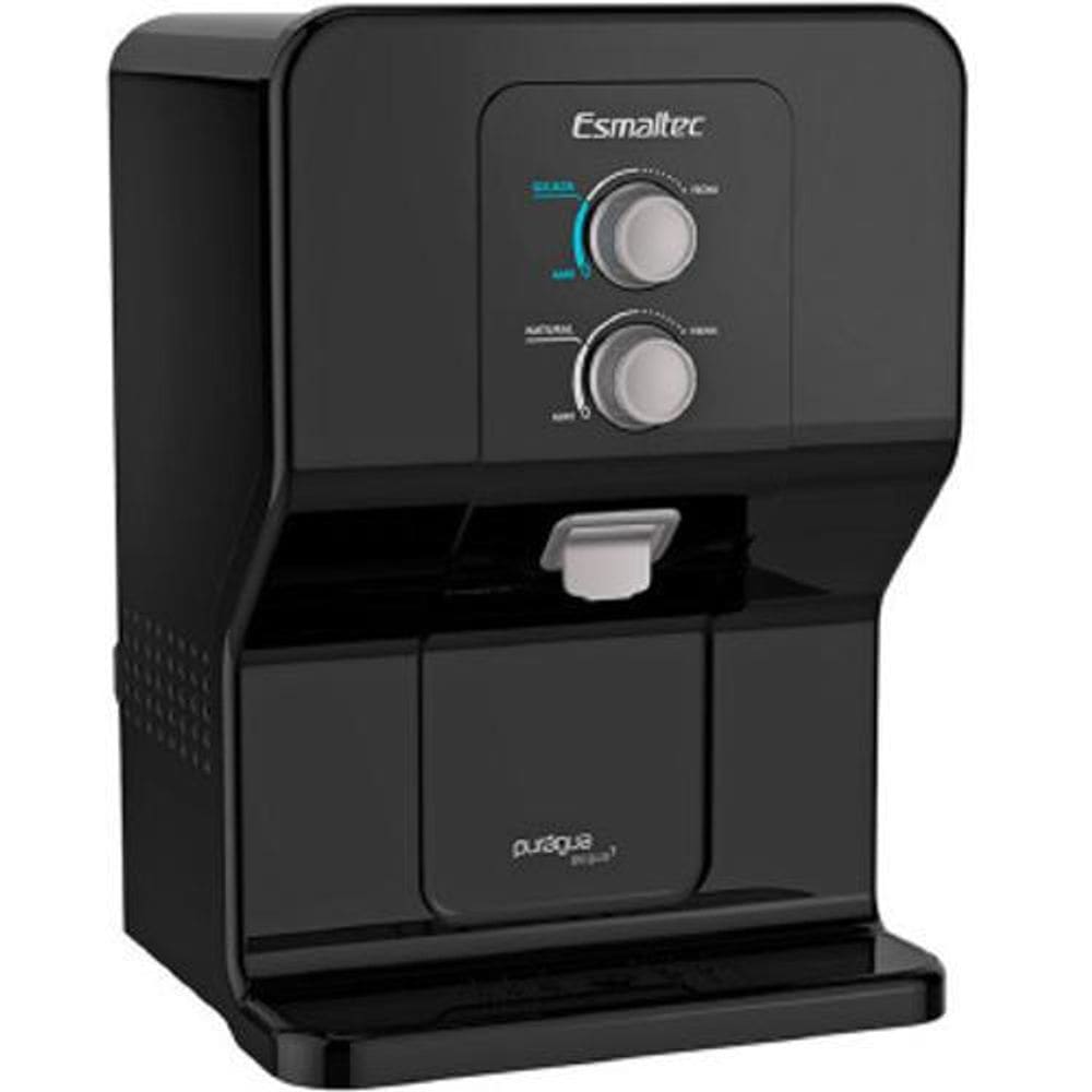 Purificador De Água Esmaltec Purágua Acqua7 Preto 220V