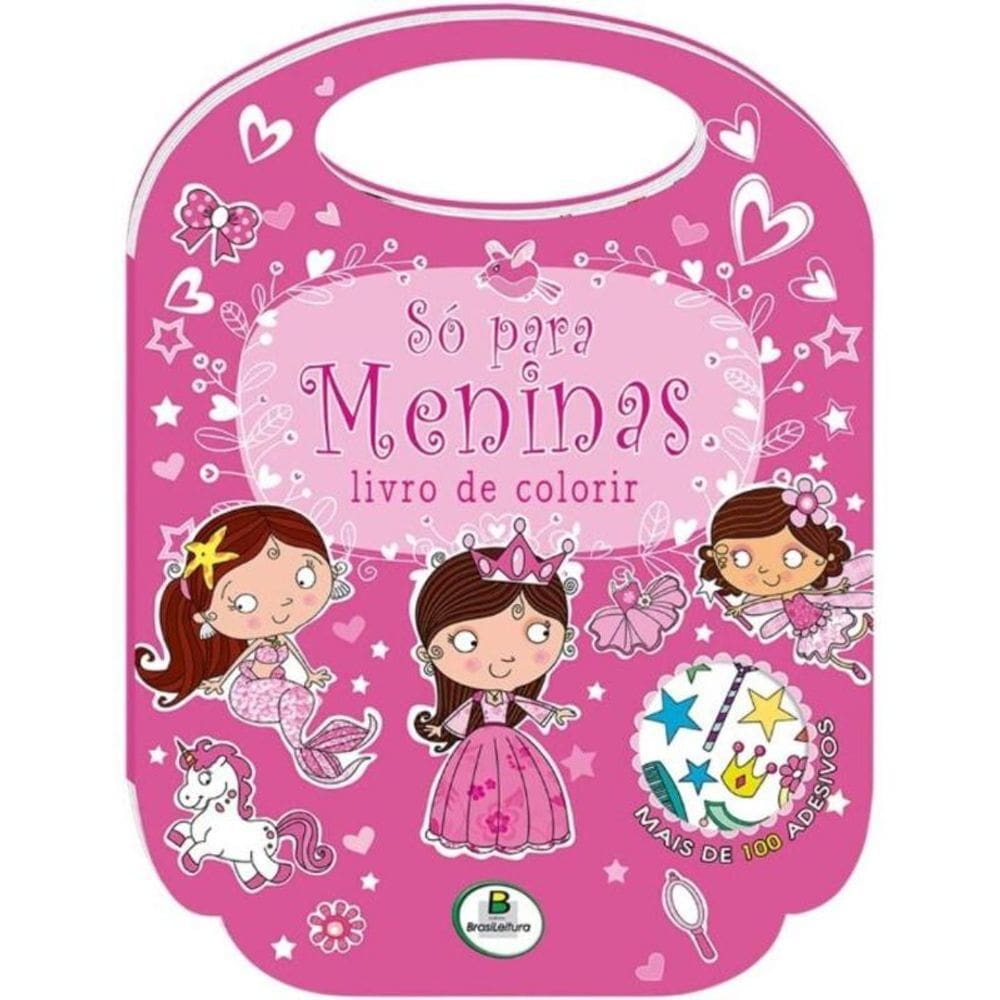 Livro De Colorir So Para Meninas