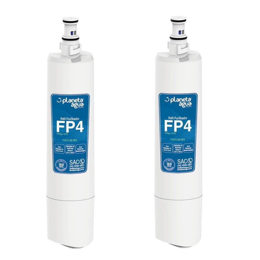 Kit Filtro Água Consul CPC31 CPC30 CPB35 - Redução Cloro