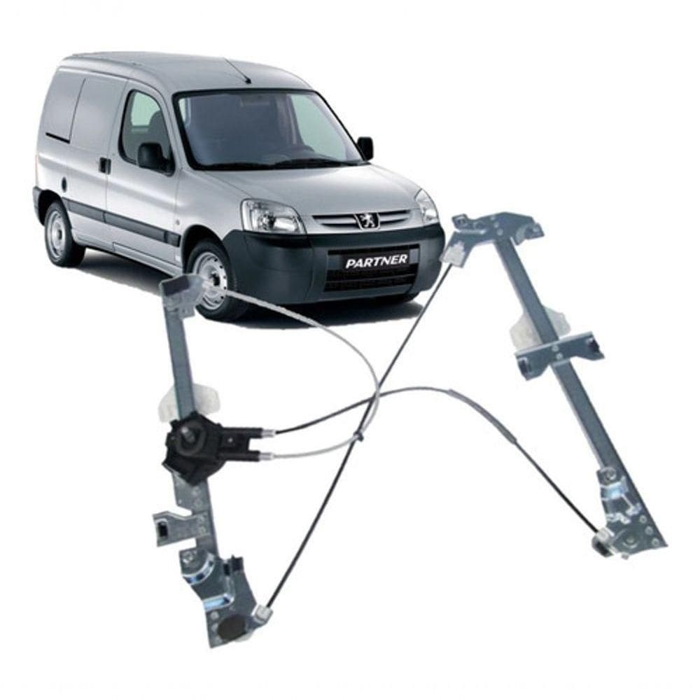 Máquina Vidro Mecânica Esquerda Partner Berlingo 98 A 07