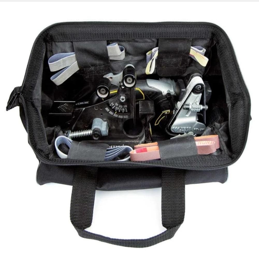Bolsa Ferramentas Mochila Eletricista Mala Maleta Ombro 13 Bolsos Organizador Reforcado Multiuso