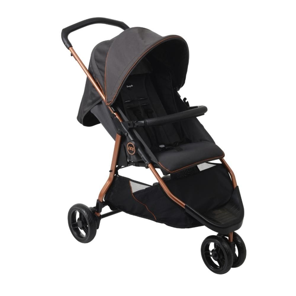 Carrinho de Bebê CR3 Grey e Cobre - Burigotto