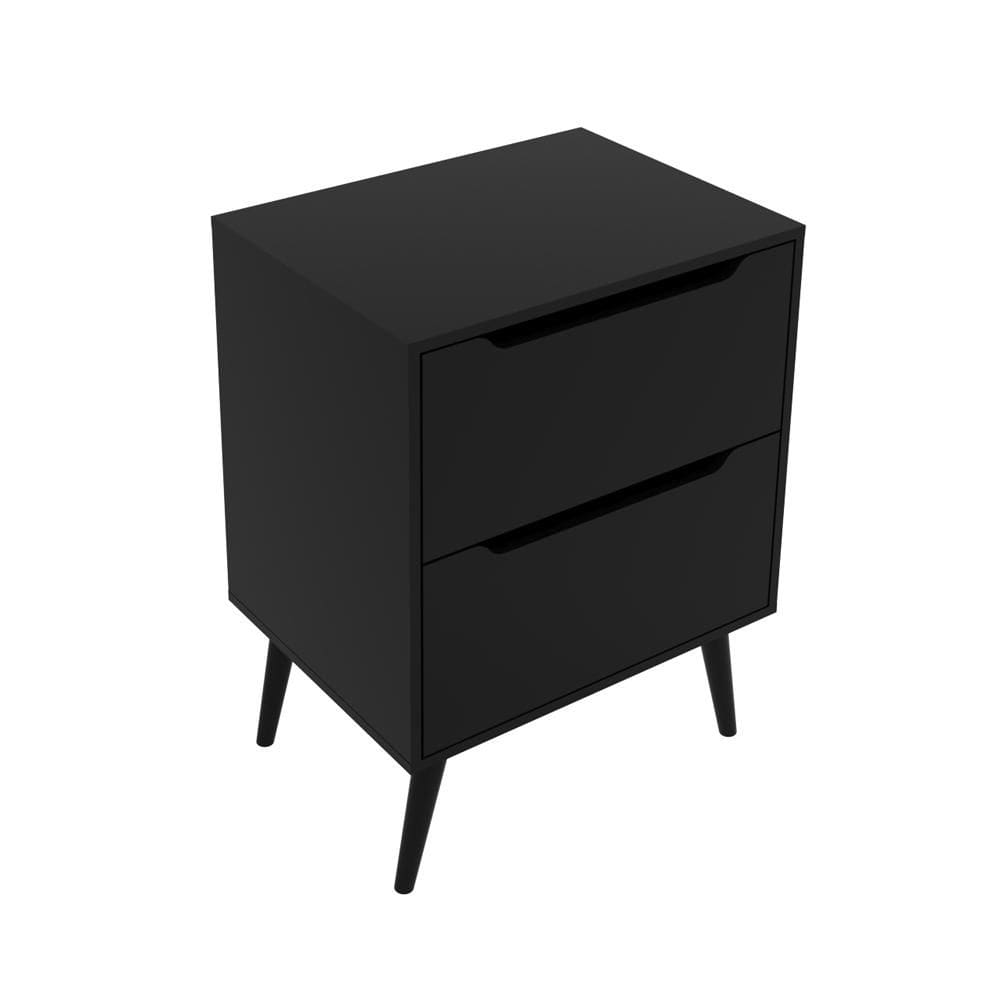 Gabinete para Banheiro 60cm com 2 Gavetas BN3639 Preto - Tecno