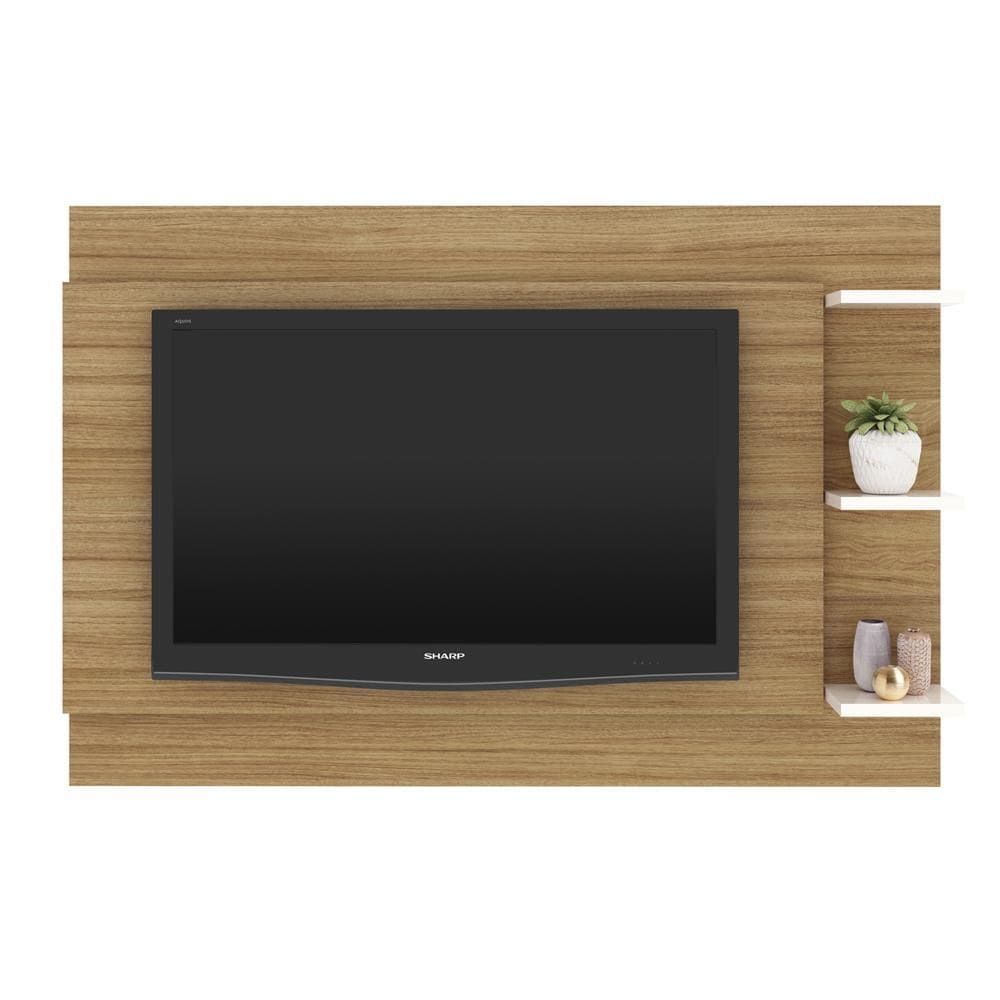 Painel para TV PL3002   Natural/Off White - Tecno