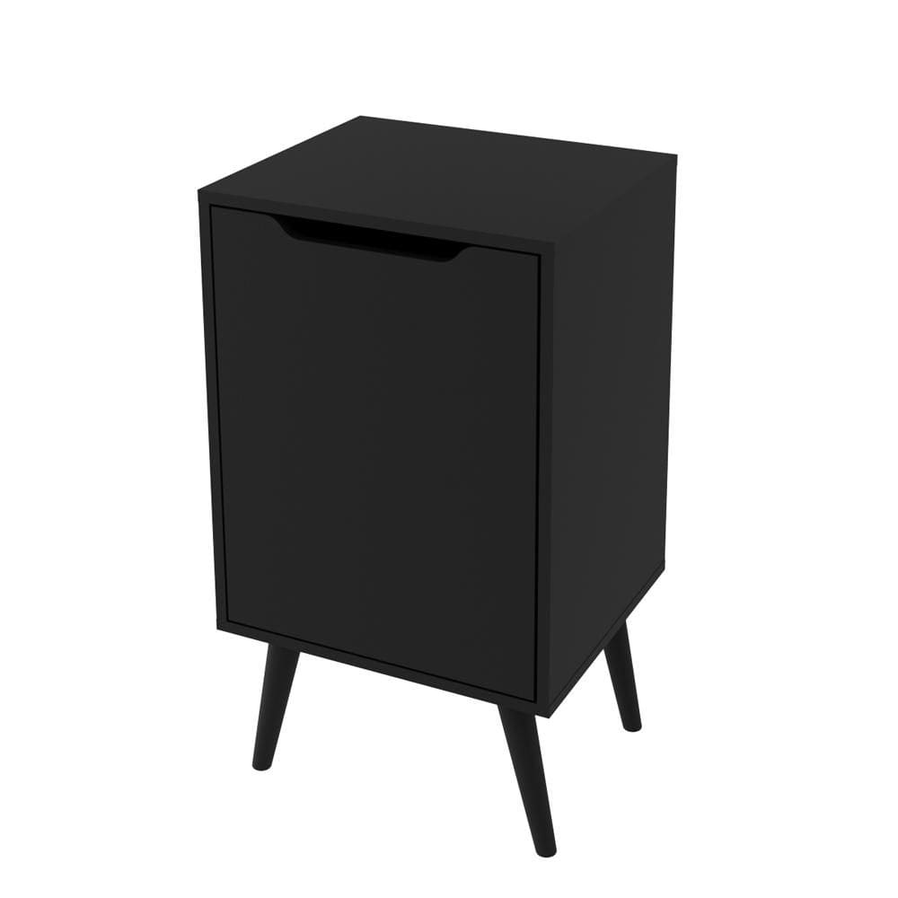 Gabinete para Banheiro 45cm com 1 Porta BN3641 Preto - Tecno