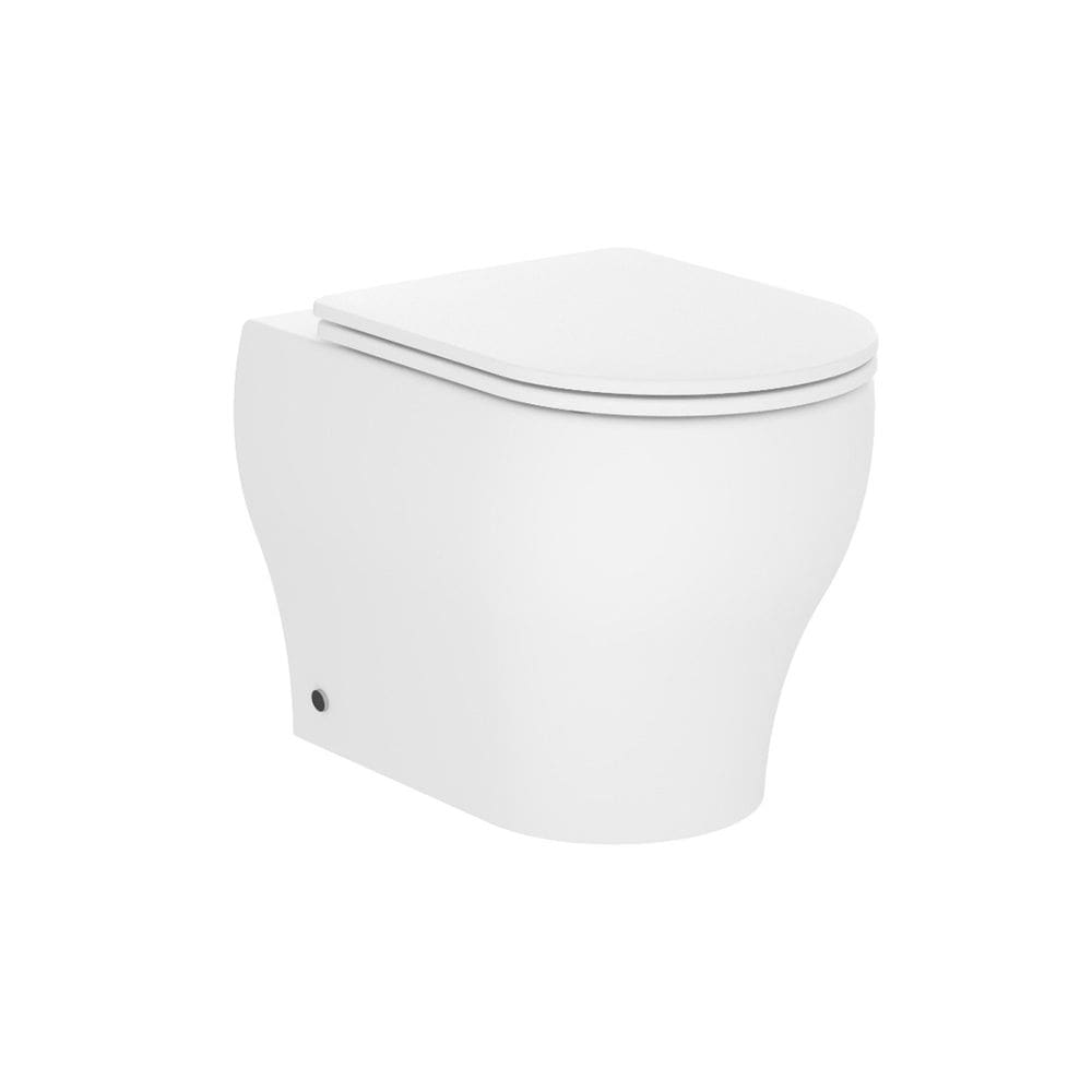 Vaso Sanitário Convencional e Assento Soft Close Barocco Acqua Casa Branco Matte