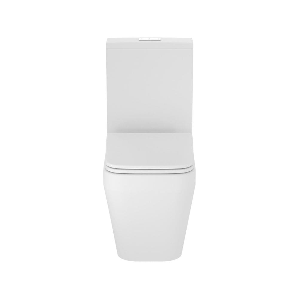Vaso Sanitário com Caixa Acoplada e Assento Soft Close Catena Acqua Casa Branco Matte