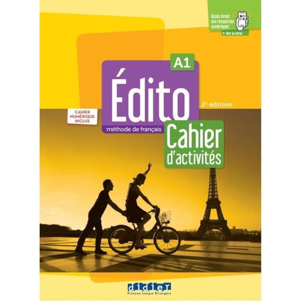 Édito A1 - Cahier + Numérique Inclus