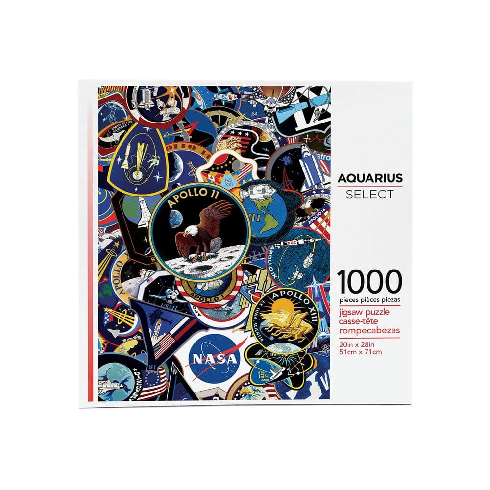 Puzzle AQUARIUS NASA Mission Patches 1000 peças 50x70cm
