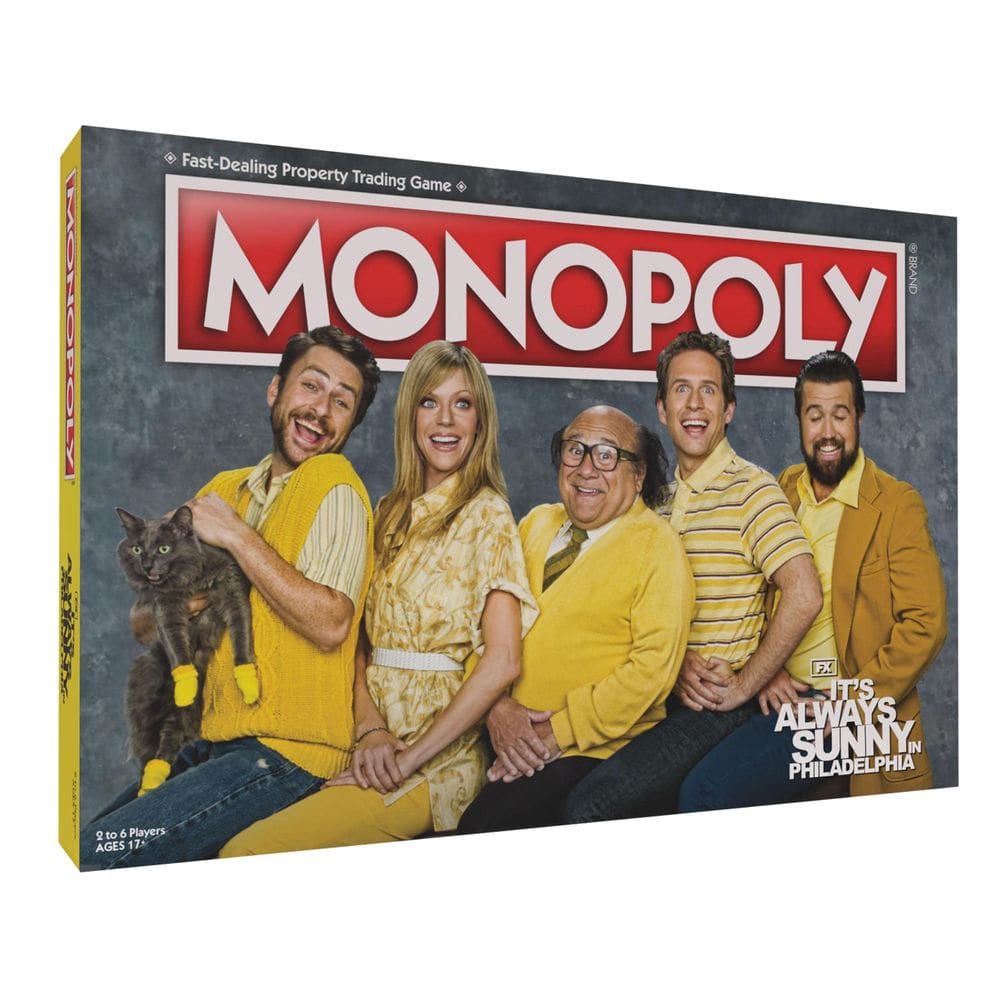 Jogo de tabuleiro Monopoly It`s Always Sunny in Philadelphia
