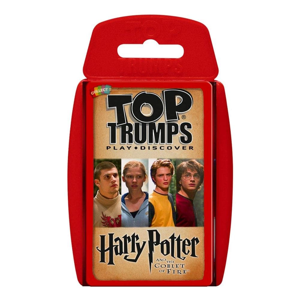Jogo de cartas Top Trumps Harry Potter e o Cálice de Fogo