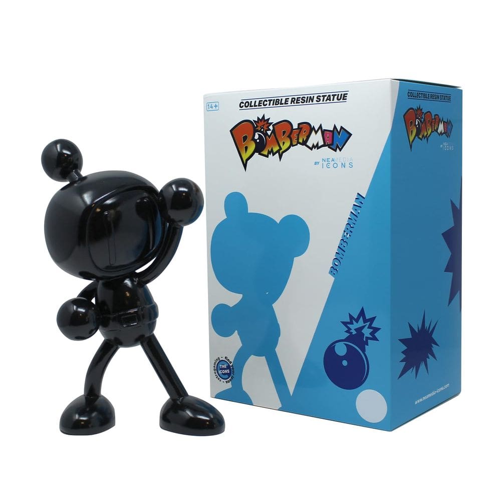 Escultura Neamedia Icons Bomberman 9,8 polegadas (25 cm) em resina retrô