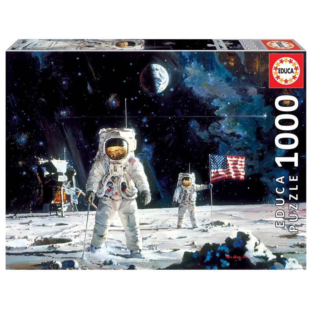 Puzzle Educa 18459 Primeiro Homem na Lua 1.000 peças