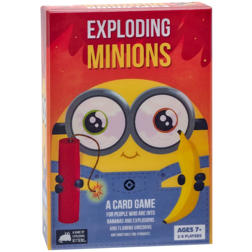 Jogo de cartas Exploding Minions by Exploding Kittens Russian Roulette