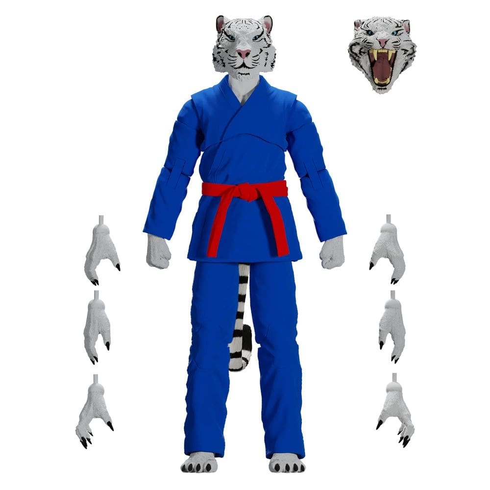 Figura de ação Icon Heroes Zoo Jitsu Fighters Taj White Tiger