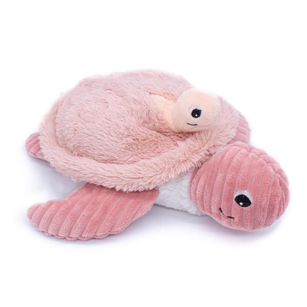 Brinquedo de pelúcia LES DÉGLINGOS PTIPOTOS Turtle Mum/Baby Blue 29cm