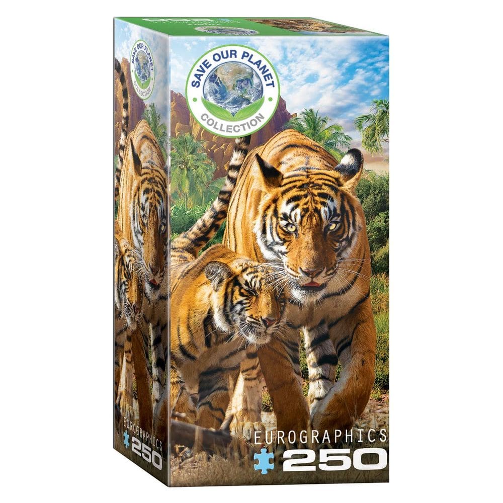 Quebra-cabeça EuroGraphics Tigers 250 peças