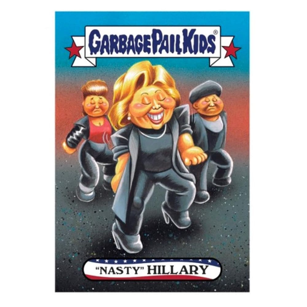 Adesivo Topps Garbage Pail Kids Disg-Race To The White House