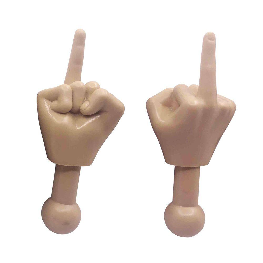 Novelty Toys Toynk Tiny Hands 11,43 cm com palitos