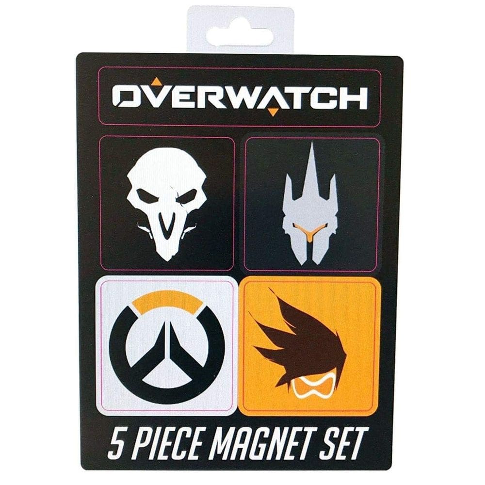 Conjunto magnético Blizzard Entertainment Overwatch de 5 peças