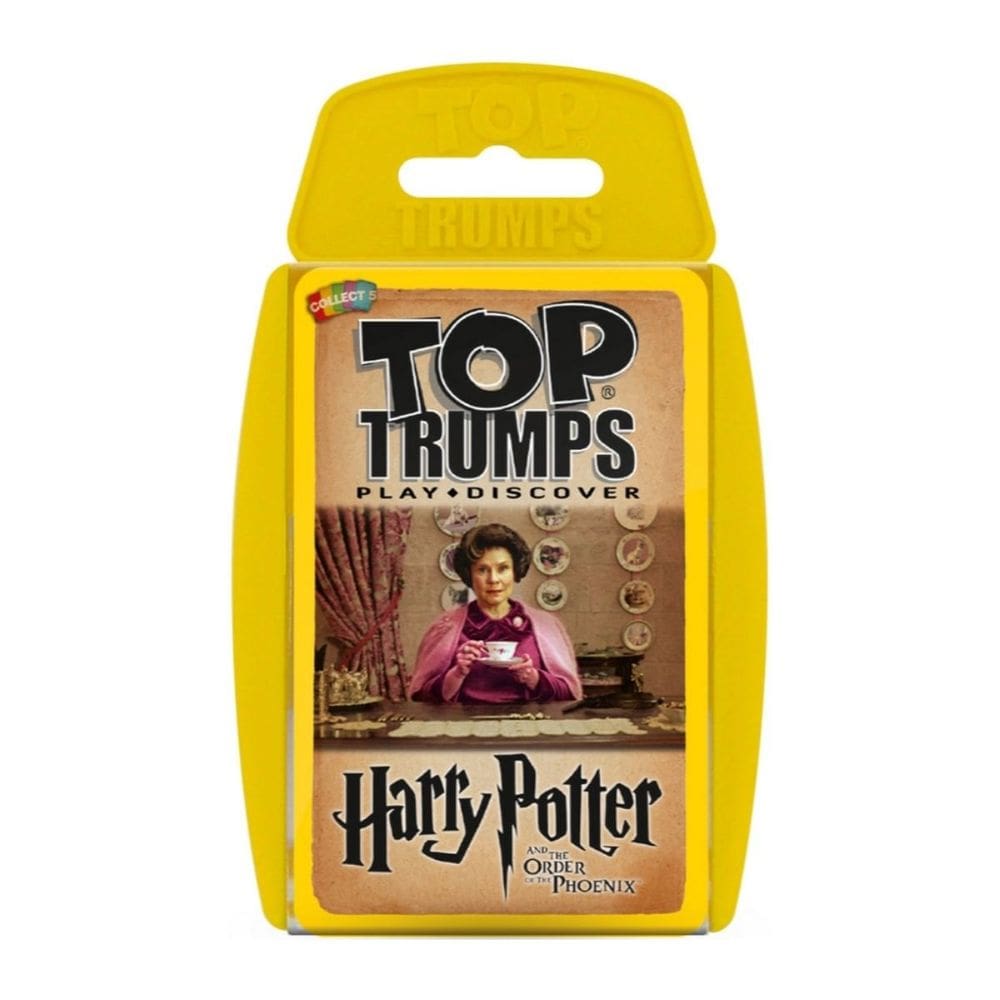 Jogo de cartas Top Trumps Harry Potter e a Ordem da Fênix