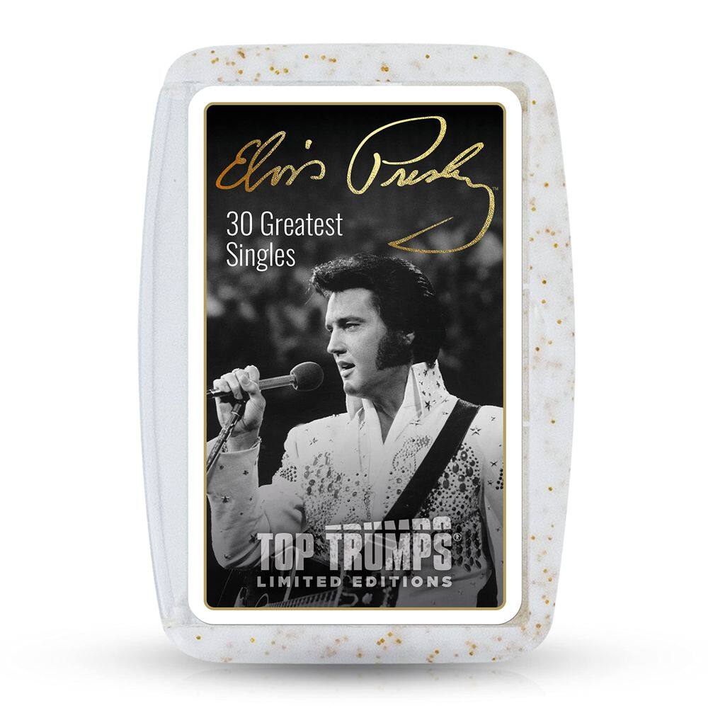 Top 30 singles do jogo de cartas supera Elvis Presley