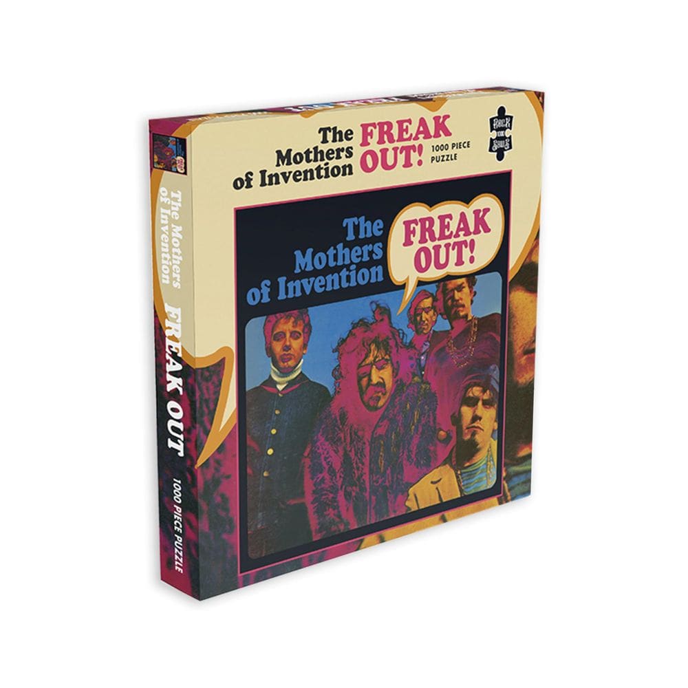 Quebra-cabeça RockSaws Frank Zappa & The Mothers of Invention Freak Out! 1000 peças