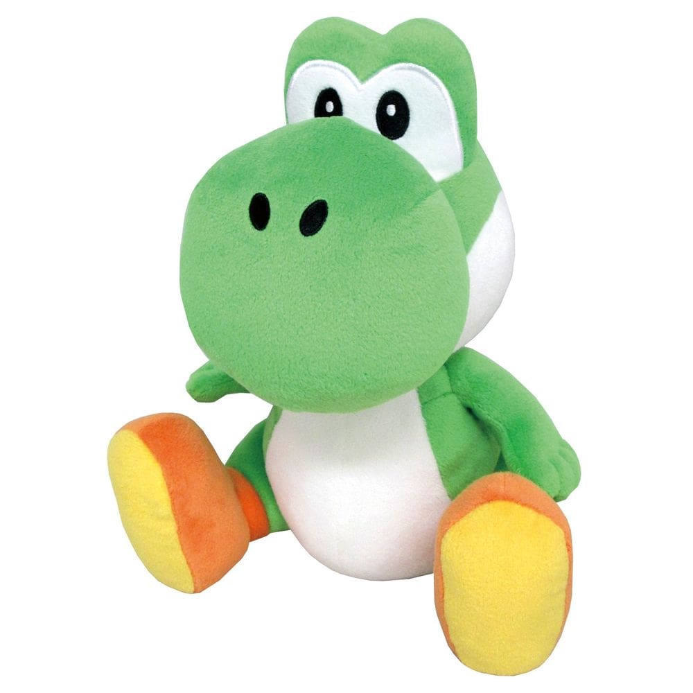 Little Buddy de pelúcia Super Mario All Star Yoshi 10cm
