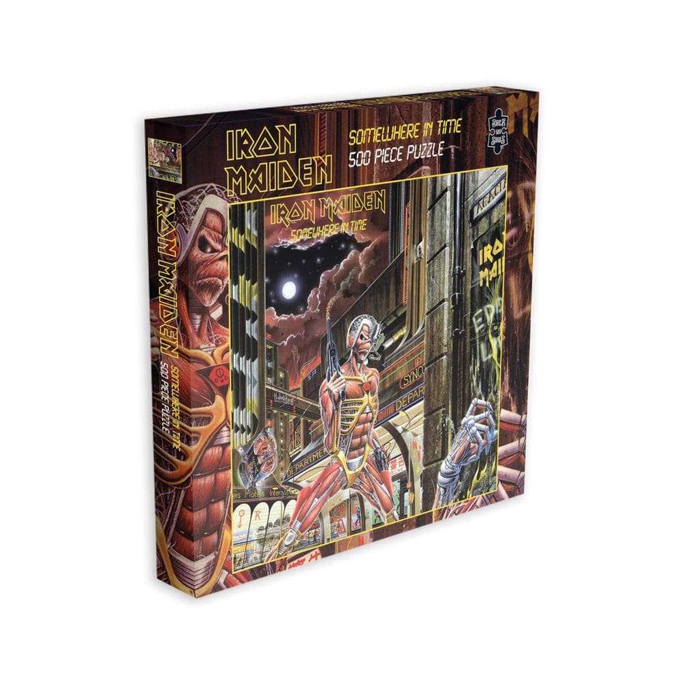 Quebra-cabeça RockSaws Iron Maiden Somewhere in Time 500 unidades