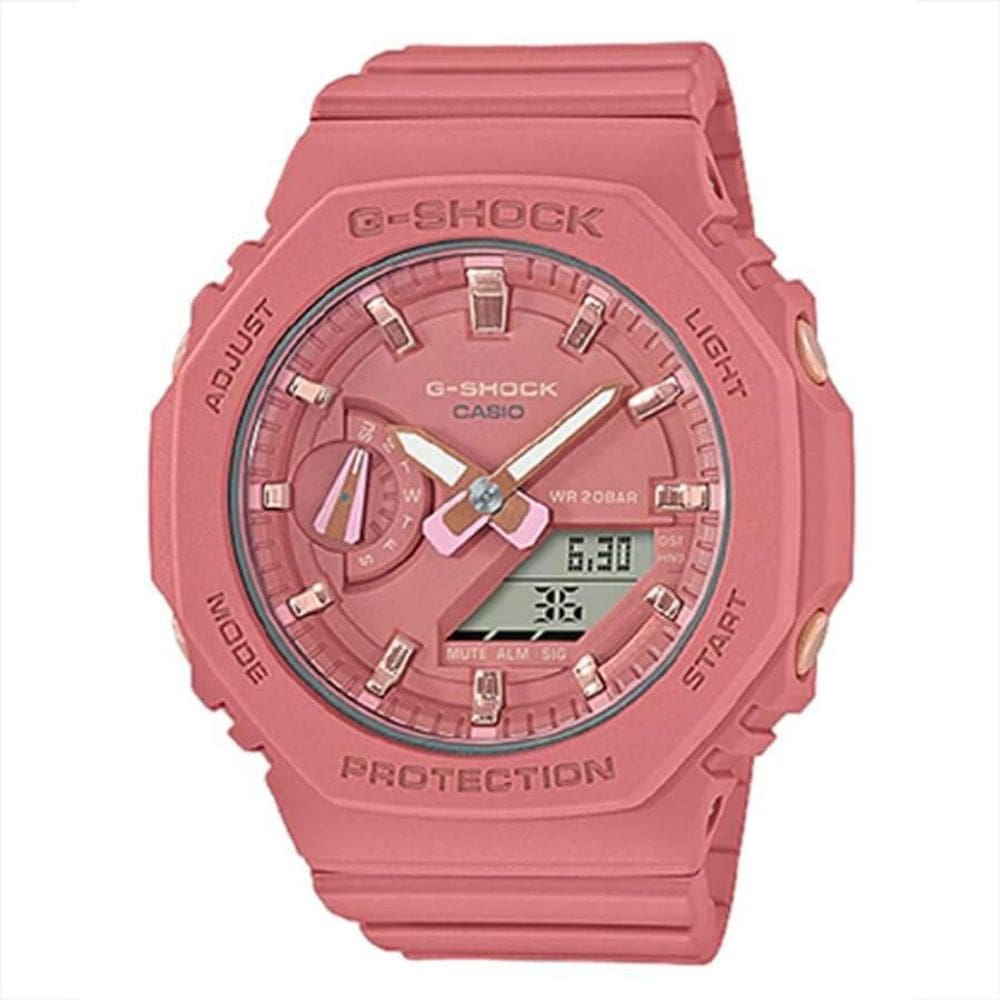 Relógio Casio Feminino GMA-S2100-4A2DR *Carbon Core Guard.