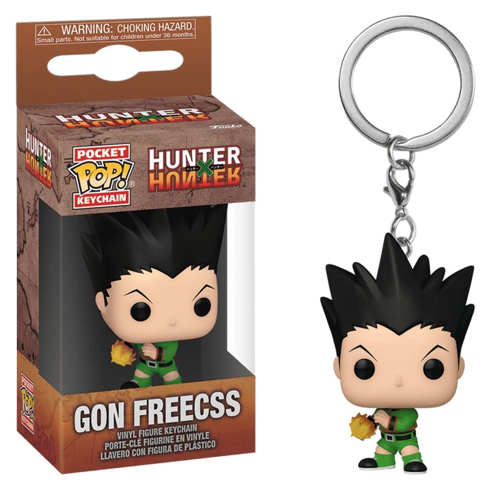 Chaveiro Funko Pop Animation Hunter Vs Hunter Gon Freecss