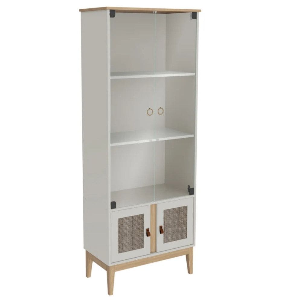 Cristaleira com Vidro 4 Portas Trama MB 1005 Movelbento