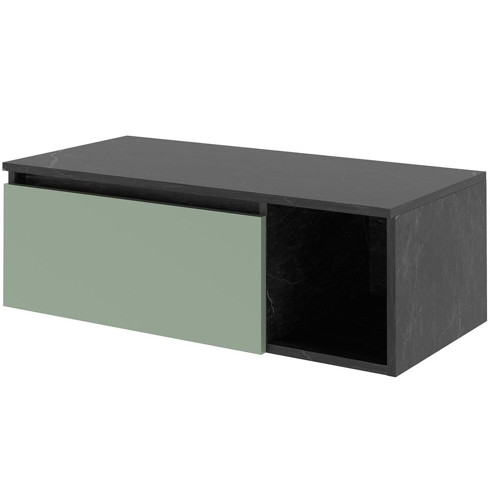 Gabinete de Banheiro 80 cm com 1 Porta e Nicho Marina