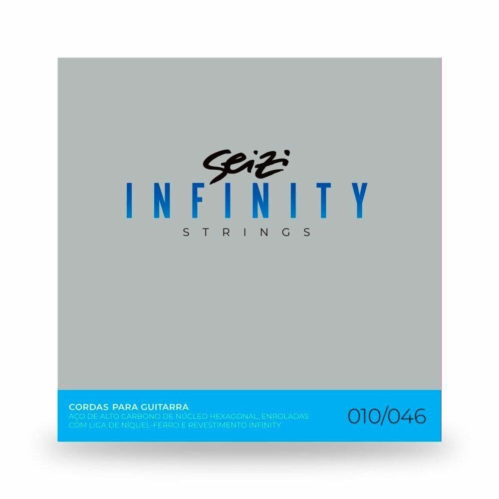 Corda P- Guitarra Revestida Seizi Infinity 10-46 - Ec0585
