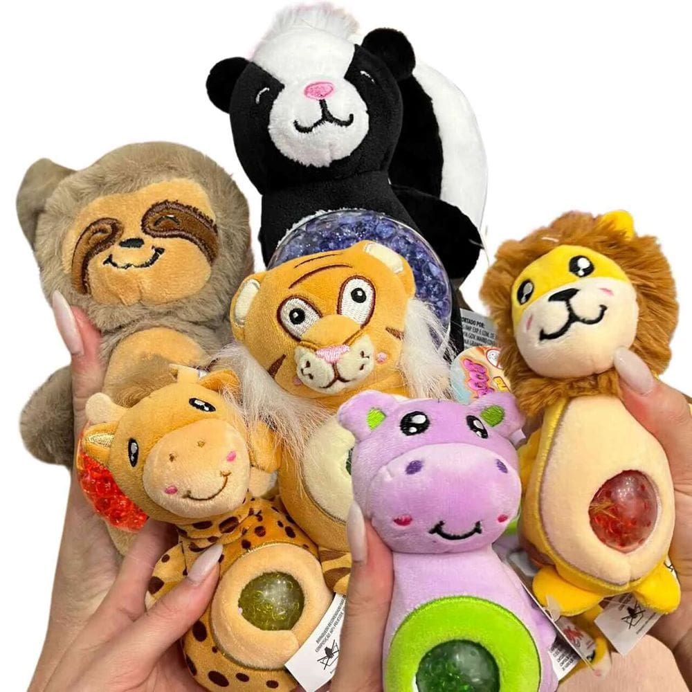 Pelúcia Animais Da Floresta Jellyroos diversos - Toyng 53404