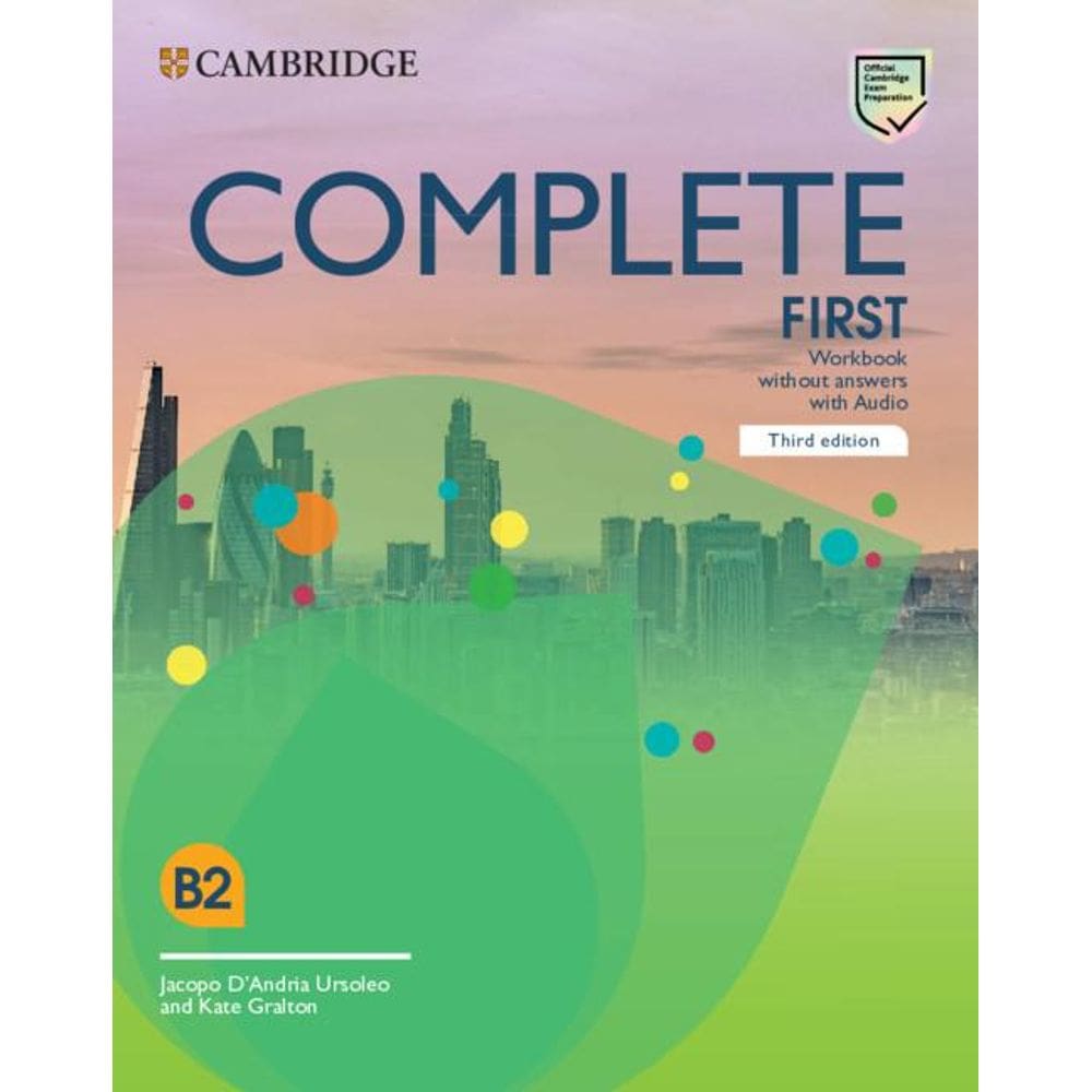 Complete First - Workbook Without Answers With Audio - Third Edition