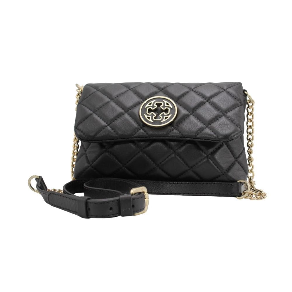 Bolsa Capodarte Pequena Couro Preta