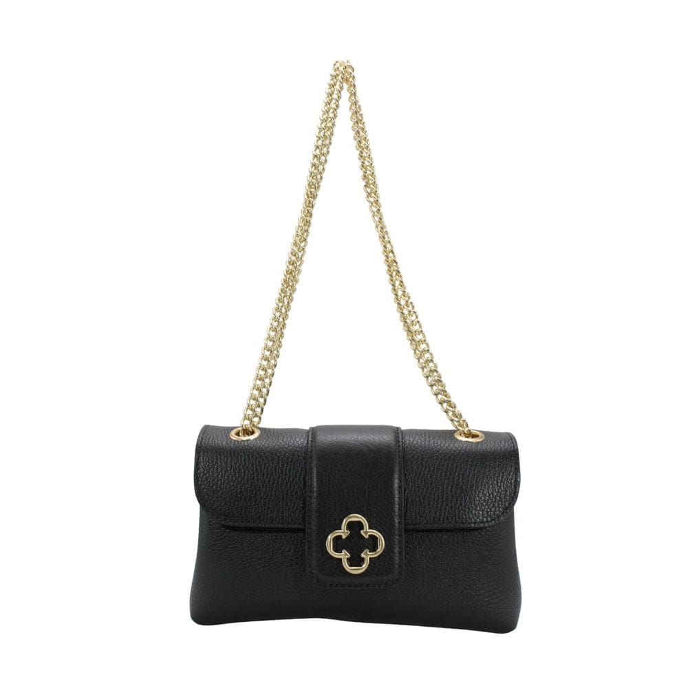 Bolsa Feminina Capodarte Couro Preta