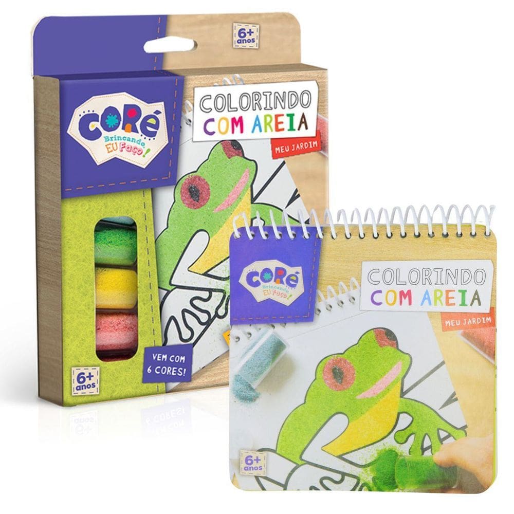 Colorindo Com Areia Meu Jardim 3199 - Toyster