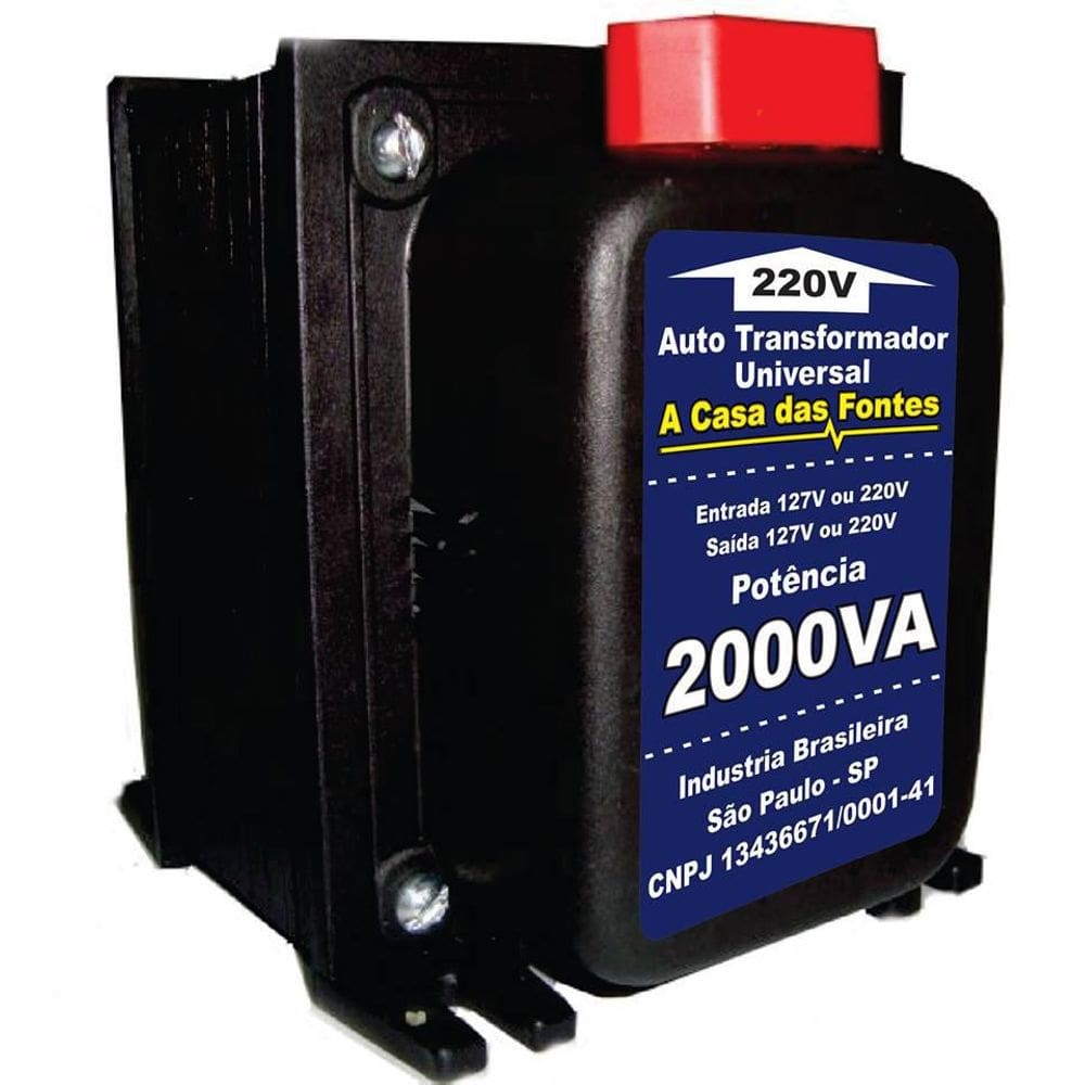 Auto Transformador Bivolt 2.000 Va