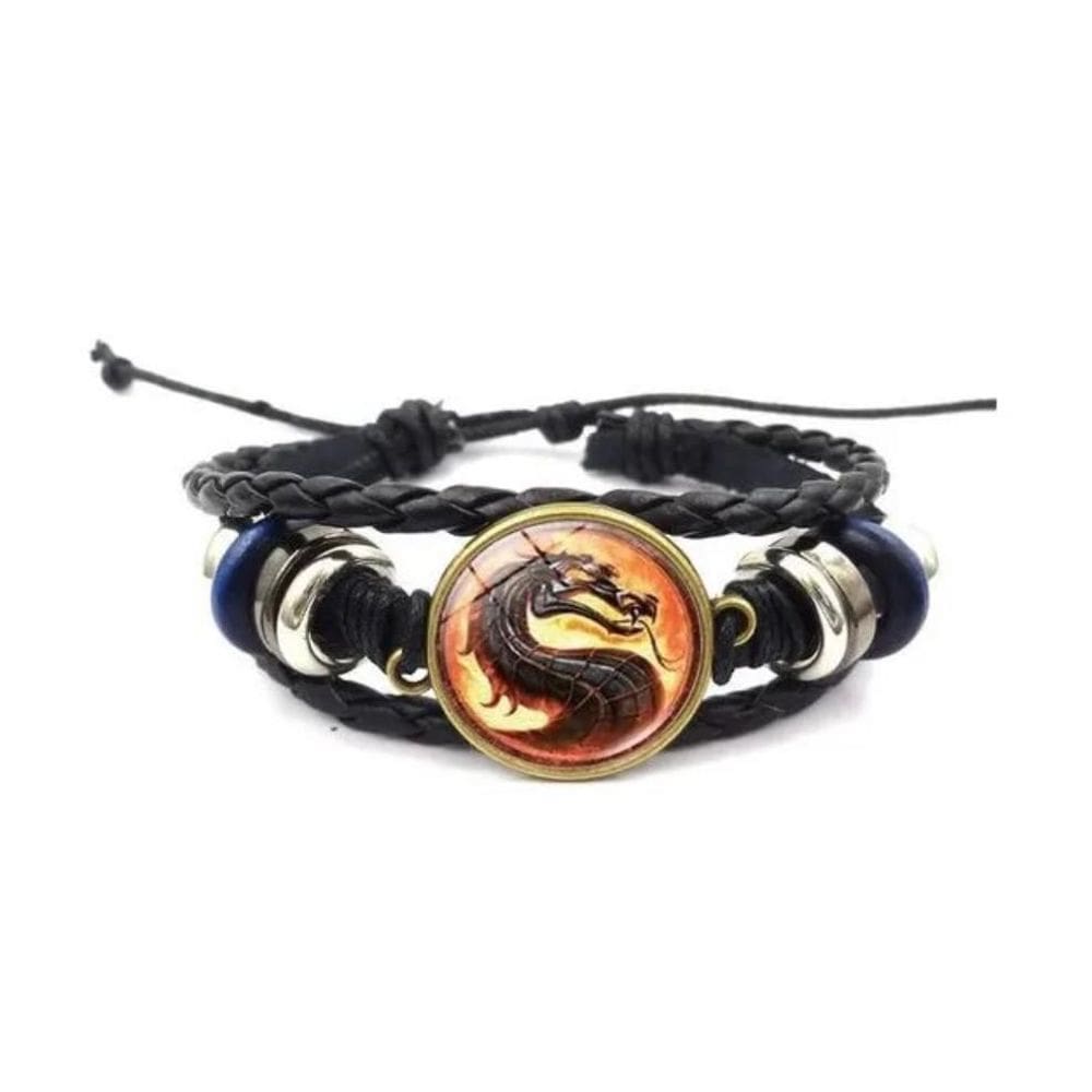 Pulseira De sintético Mortal Kombat Anime Game Cosplay