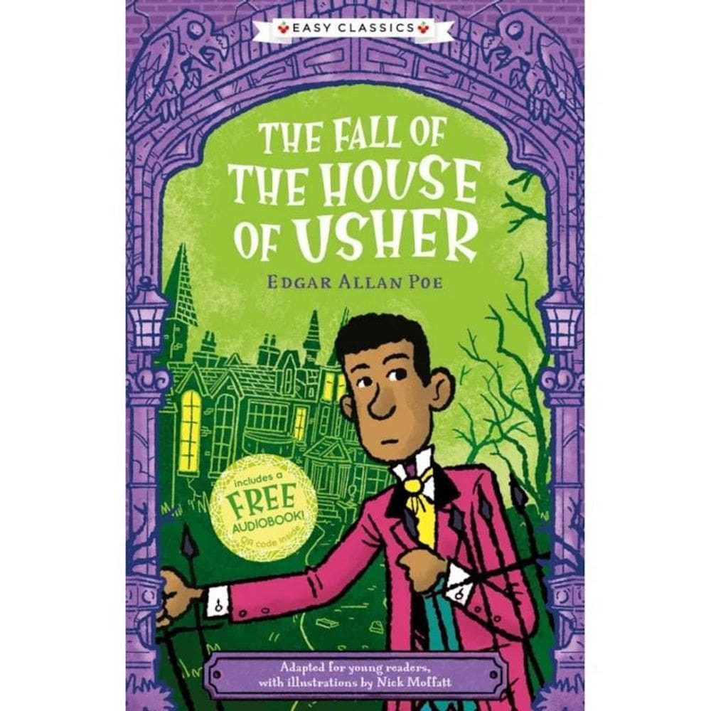 Livro The Fall Of The House Of Usher -Inglês- Texto Adaptado
