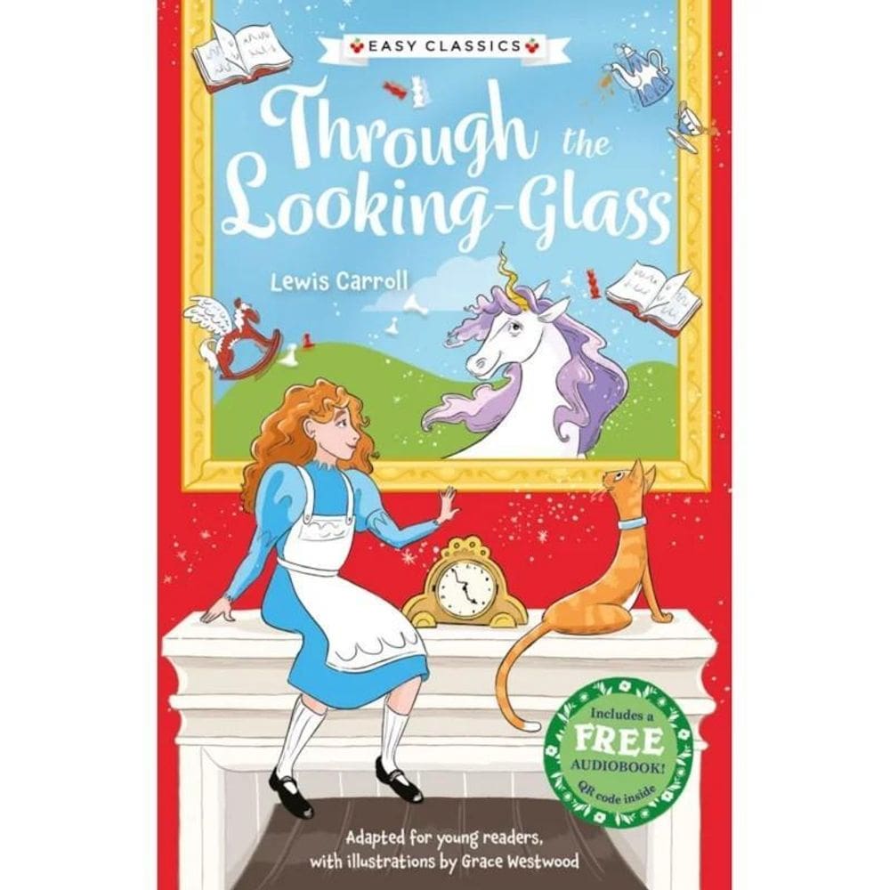 Livro Through The Looking Glass - W. Books