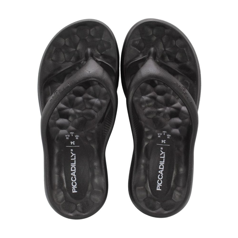 Chinelo Marshmallow Piccadilly Preto
