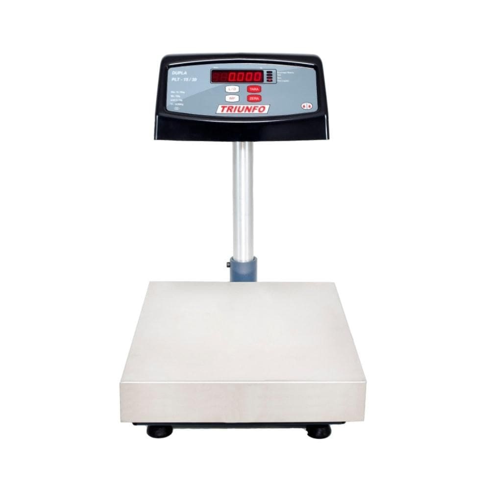 Balança Digital Plataforma 30Kg com Mastro PLT 15/30 Triunfo
