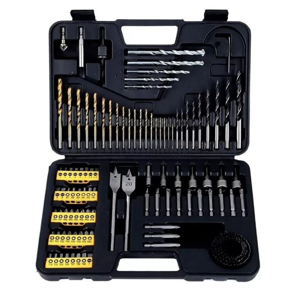 Kit Jogo De Brocas Titanium 103 Versátil