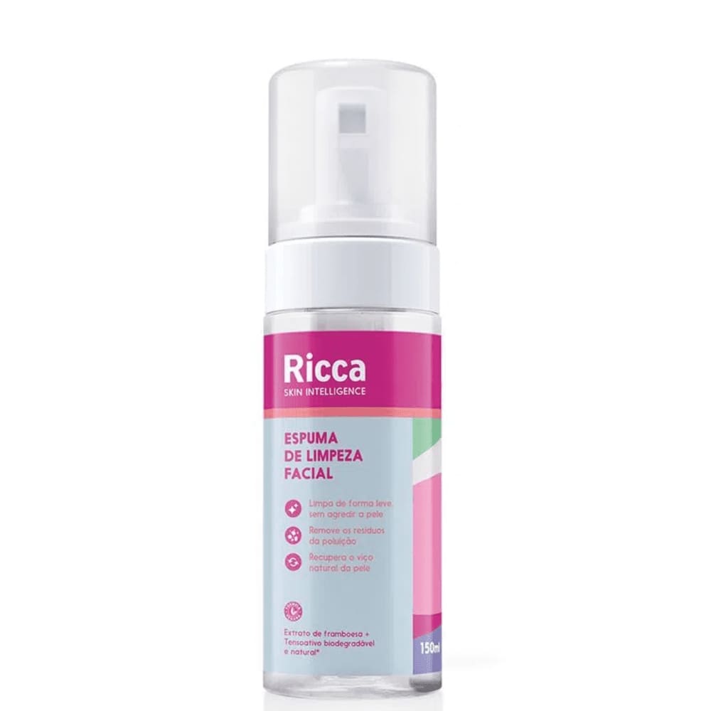 Ricca Espuma Limpeza Facial 150ml