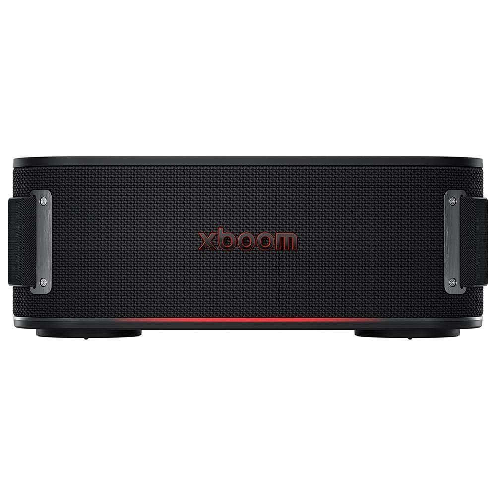Caixa de Som Bluetooth LG Xboom Bounce by will.i.am Preta, Som IA, Bateria de até 30 Horas à Prova d`Água IP67