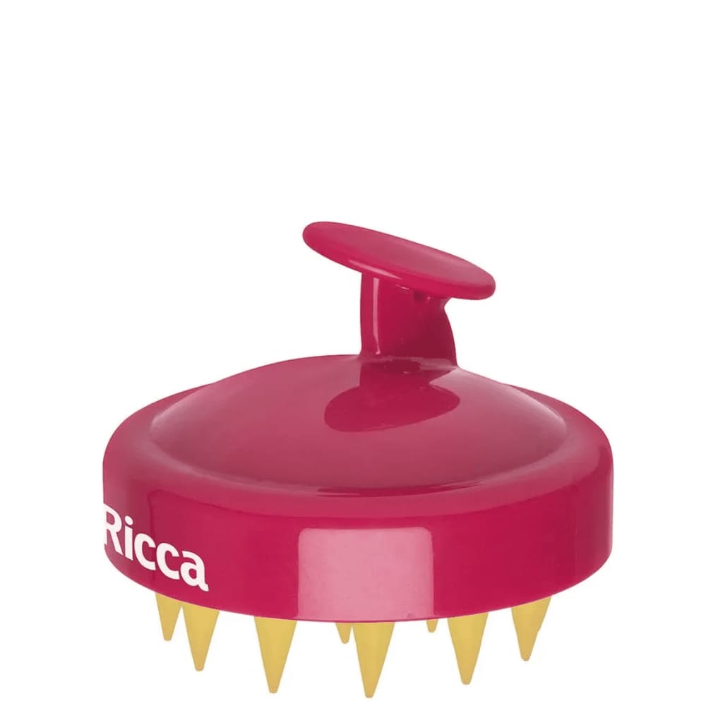 Ricca Escova Massageadora de Couro Cabeludo Shampoo Brush