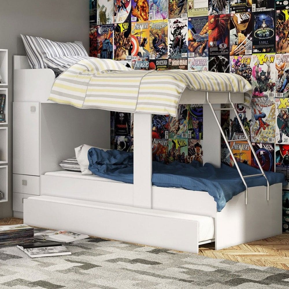 Treliche 1 Porta 2 Gavetas 1400 Branco - Percasa